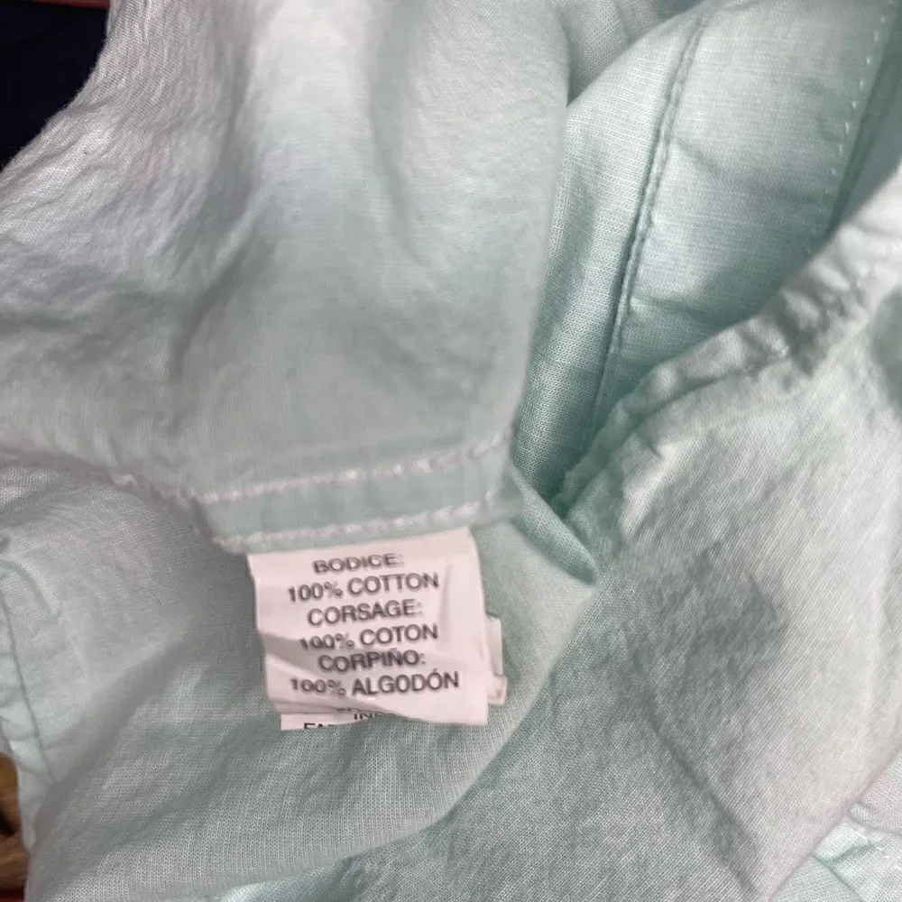 Carter’s Button Down Shirt pastel Green and OshKosh B’gosh Jeans Size 3T